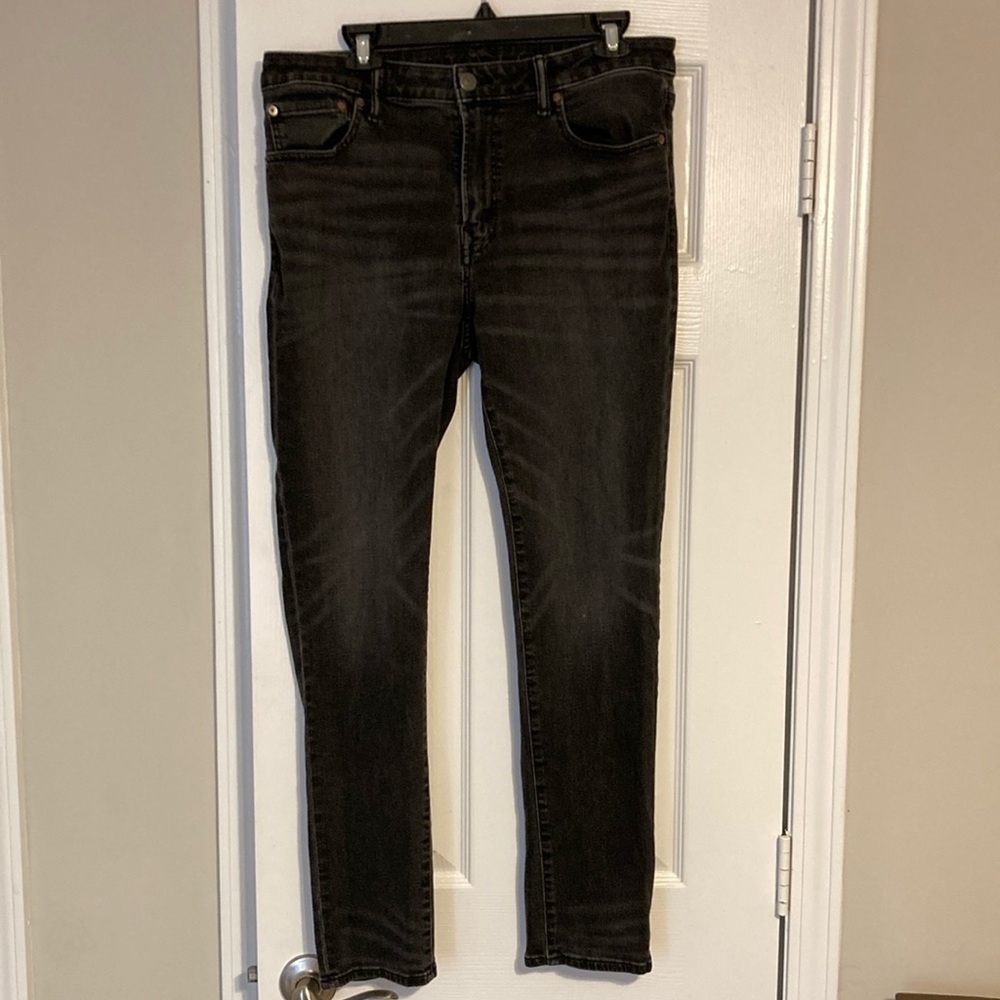 Men’s American Eagle ‘slim’ fit airflex+ denim jeans black 34x32